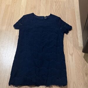 Lulus Navy Lace Dress